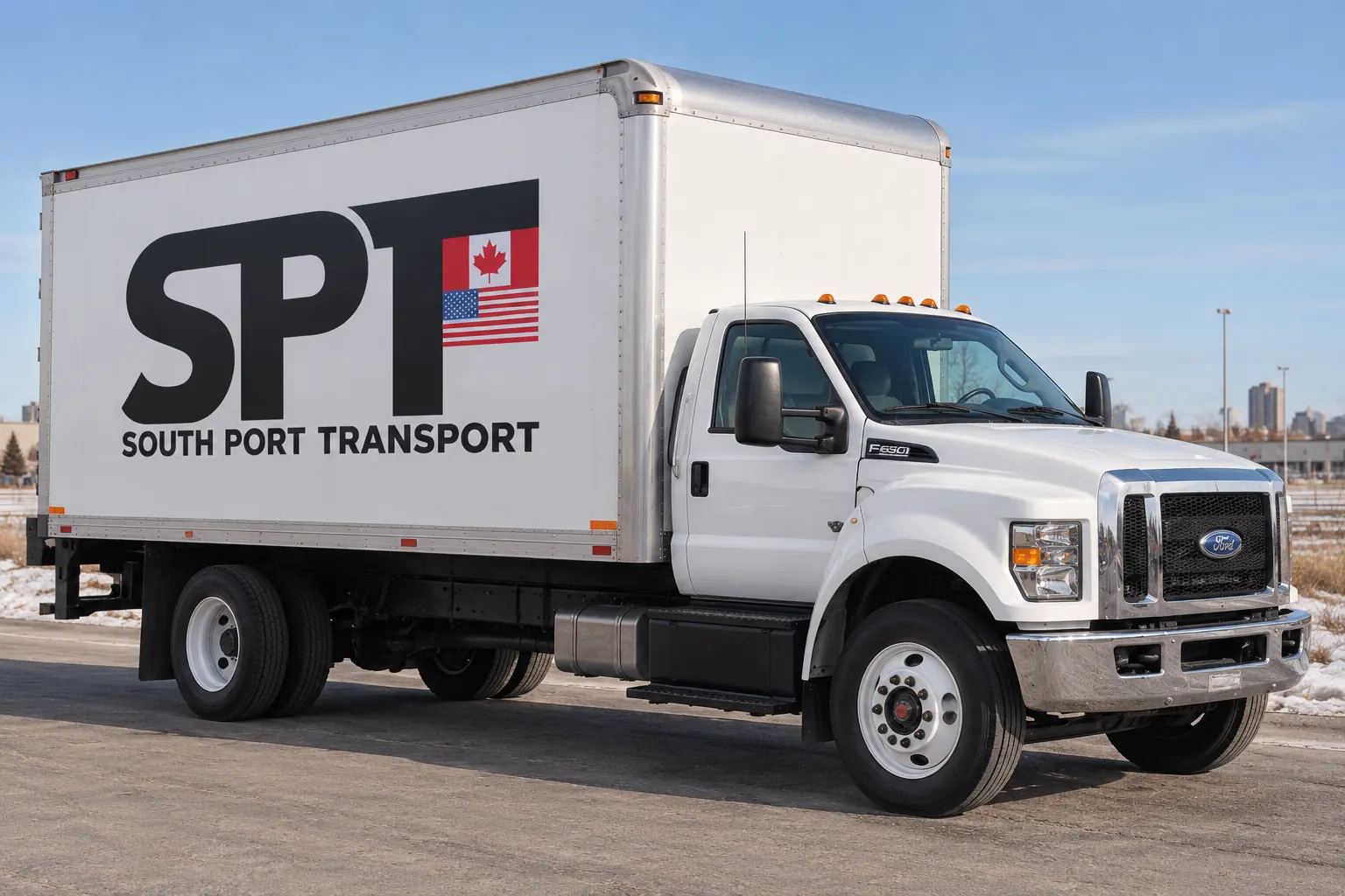 South Port Transport box truck
